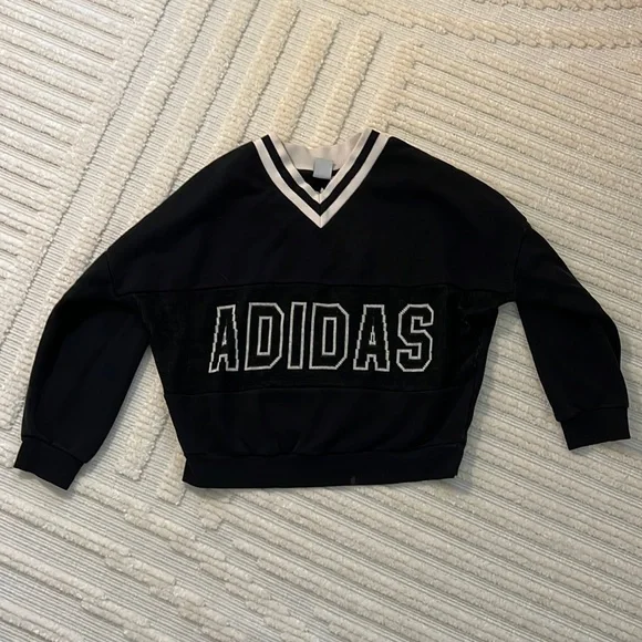 Adidas V-neck knit sweatshirt - Picture 1 of 3